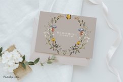 Meadow Flowers Clipart &amp; Alphabet Product Image 11