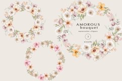 Tiny Bloom Watercolor Digital Clipart Collection Product Image 7