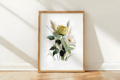 Watercolor Flower Clipart Product Image 3