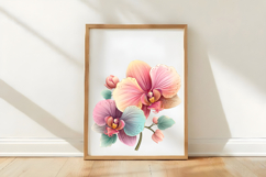 Watercolor Flower Clipart PNG Product Image 3