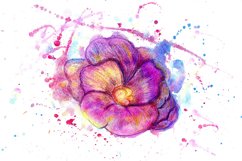 Watercolor Flower Product Image 1