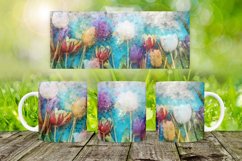 11oz Mug Sublimation Png, Watercolor Sublimation Png Product Image 1