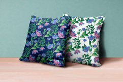 watercolor flower pattern digital paper