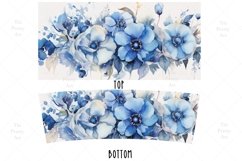 Flower Tumbler Wrap, 40 oz tumbler wrap, Watercolor Flower Tumbler Wrap, Watercolor Flower Png