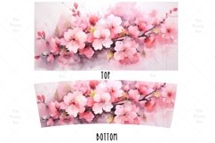 Watercolor Flower Tumbler Wrap, 40 oz tumbler wrap, Watercolor Flower Tumbler Wrap, Watercolor Flower Png