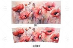 Flower Tumbler Wrap, 40 oz tumbler wrap, Watercolor Flower Tumbler Wrap, Watercolor Flower Png