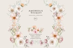 Tiny Bloom Watercolor Digital Clipart Collection Product Image 2