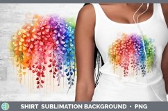 GorgeousWatercolor Flowers Shirt design.