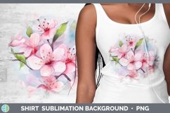 GorgeousWatercolor Flowers Shirt design.