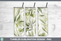 GorgeousWatercolor Flowers Tumbler design.
