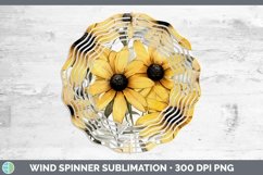 GorgeousWatercolor Flowers Wind Spinner design.