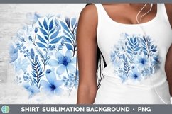GorgeousWatercolor Flowers Shirt design.