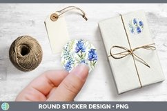 GorgeousWatercolor Flowers Stickers design.