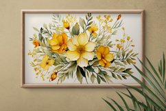 Watercolor Flowers Bouquets, illustration Background Product Image 2