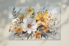 Watercolor Flowers Bouquets, illustration Background Product Image 2