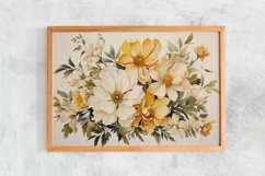 Watercolor Flowers Bouquets, illustration Background Product Image 2