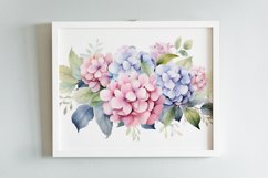 Watercolor Flowers Bouquets, illustration Background Product Image 2