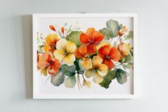 Watercolor Flowers Bouquets, illustration Background Product Image 2