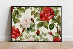 Watercolor Flowers Bouquets, illustration Background Product Image 2