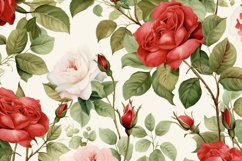 Watercolor Flowers Bouquets, illustration Background Product Image 1