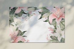 Watercolor Flowers Bouquets, illustration Background Product Image 2