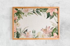 Watercolor Flowers Bouquets, illustration Background Product Image 2