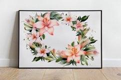 Watercolor Flowers Bouquets, illustration Background Product Image 2