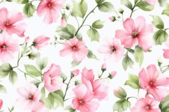 Watercolor Flowers Bouquets, illustration Background Product Image 1