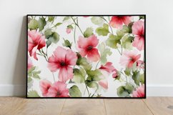 Watercolor Flowers Bouquets, illustration Background Product Image 2
