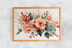 Watercolor Flowers Bouquets, illustration Background Product Image 2