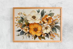 Watercolor Flowers Bouquets, illustration Background Product Image 2