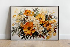 Watercolor Flowers Bouquets, illustration Background Product Image 2