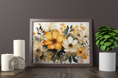 Watercolor Flowers Bouquets, illustration Background Product Image 2