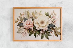Watercolor Flowers Bouquets, illustration Background Product Image 2