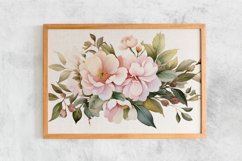 Watercolor Flowers Bouquets, illustration Background Product Image 2