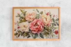 Watercolor Flowers Bouquets, illustration Background Product Image 2