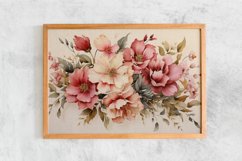 Watercolor Flowers Bouquets, illustration Background Product Image 2