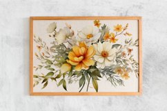 Watercolor Flowers Bouquets, illustration Background Product Image 2