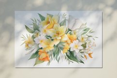 Watercolor Flowers Bouquets, illustration Background Product Image 2