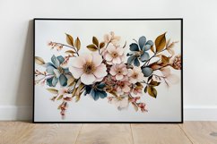 Watercolor Flowers Bouquets, illustration Background Product Image 2