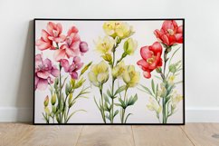 Watercolor Flowers Bouquets, illustration Background Product Image 2