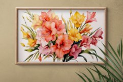 Watercolor Flowers Bouquets, illustration Background Product Image 2