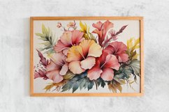 Watercolor Flowers Bouquets, illustration Background Product Image 2