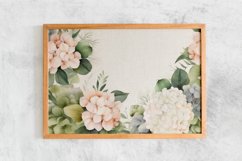 Watercolor Flowers Bouquets, illustration Background Product Image 2