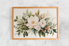 Watercolor Flowers Bouquets, illustration Background Product Image 2
