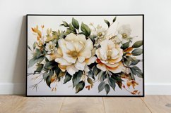 Watercolor Flowers Bouquets, illustration Background Product Image 2