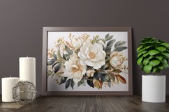 Watercolor Flowers Bouquets, illustration Background Product Image 2