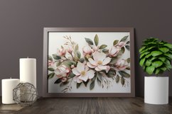 Watercolor Flowers Bouquets, illustration Background Product Image 2