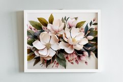 Watercolor Flowers Bouquets, illustration Background Product Image 2