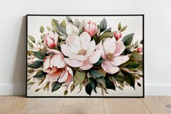 Watercolor Flowers Bouquets, illustration Background Product Image 2